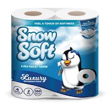 #SNOWSOFT TISSUES 2PLY 4S