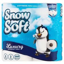 #SNOWSOFT TISSUES 2PLY 9S